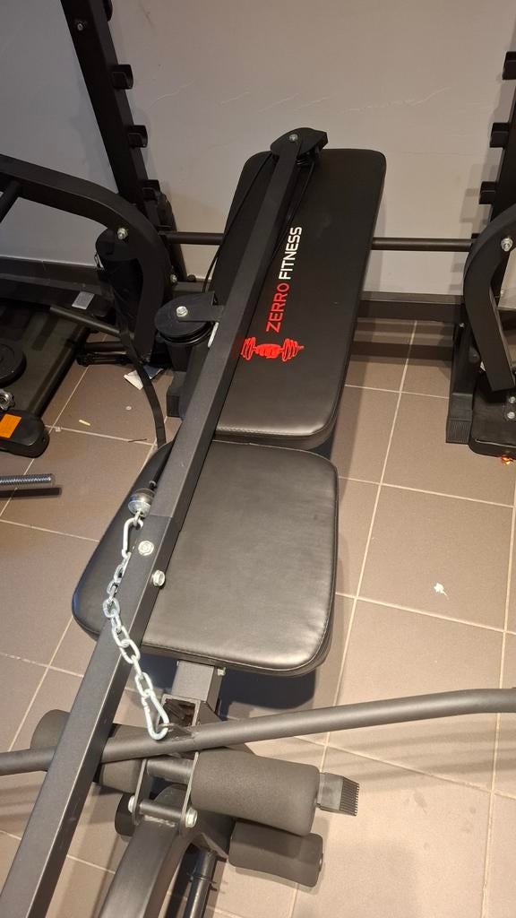 Bench bank, Sport en Fitness, Ophalen, Zo goed als nieuw, Benen, Fitnessbank