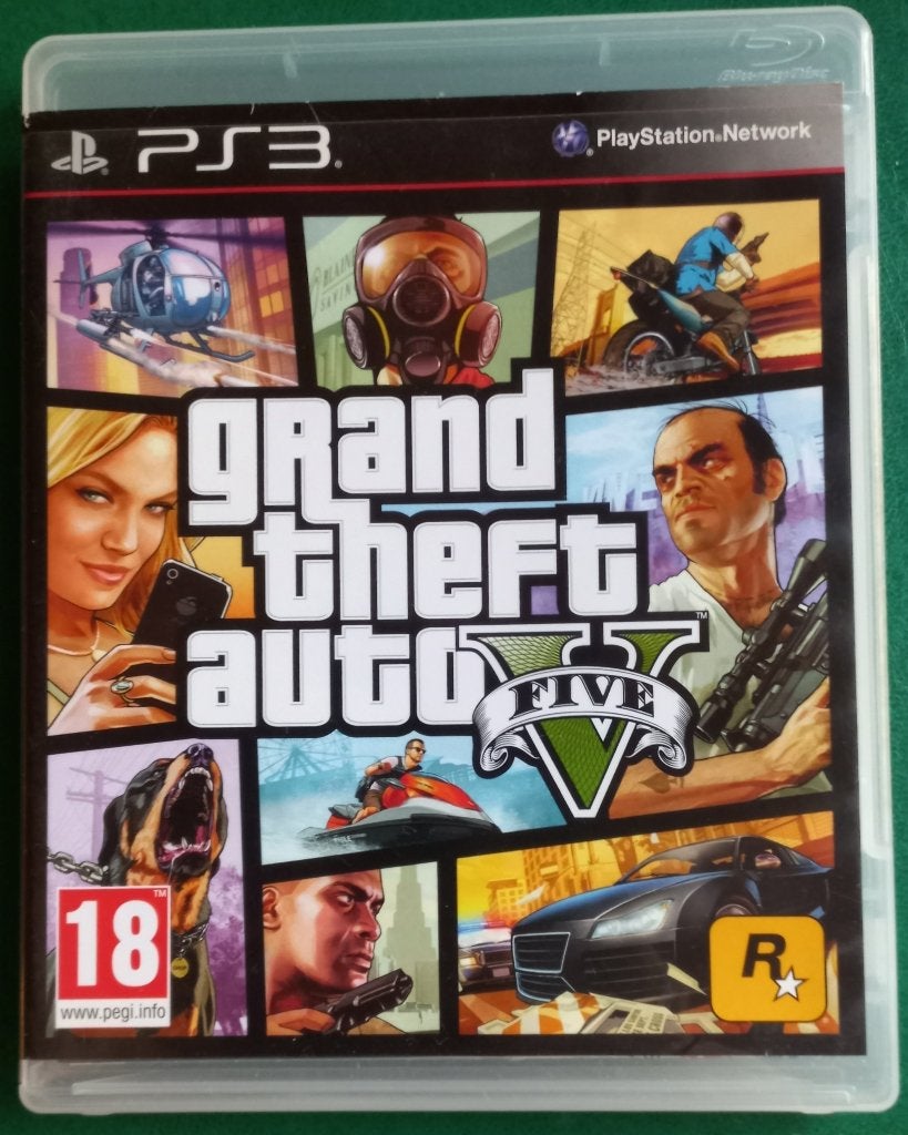 Grand Theft Auto V (GTA 5) PS3 (avec carte), Online, Enlèvement ou Envoi, À partir de 18 ans, Aventure et Action