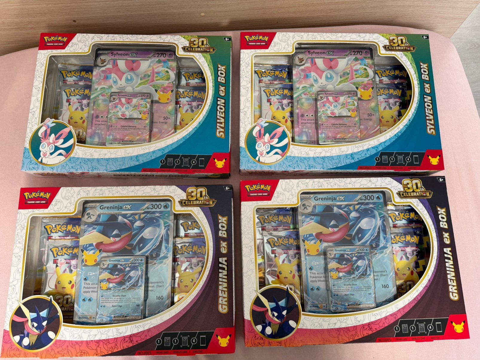 Pokémon 30th Anniversary celebration EX Boxen ENG, Ophalen, Nieuw