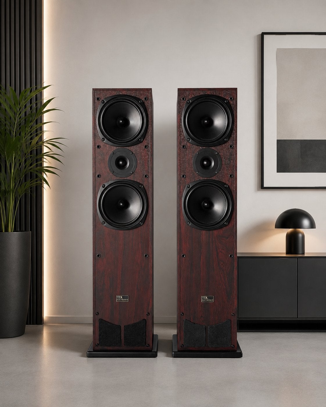 Vintage TDL RTL3 speakers, Ophalen, Zo goed als nieuw