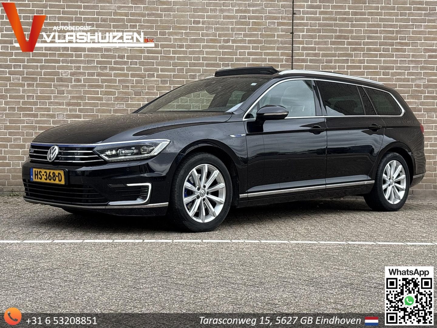 Volkswagen Passat Variant 1.4 TSI GTE Highline | € 6.900,- N, Auto's, Automaat, Zwart, Bedrijf, Break