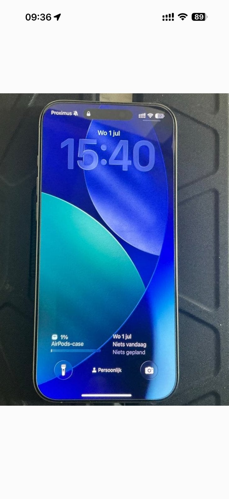 Iphone 16 pro max, 256 GB, IPhone 16 Pro Max, Comme neuf, Enlèvement