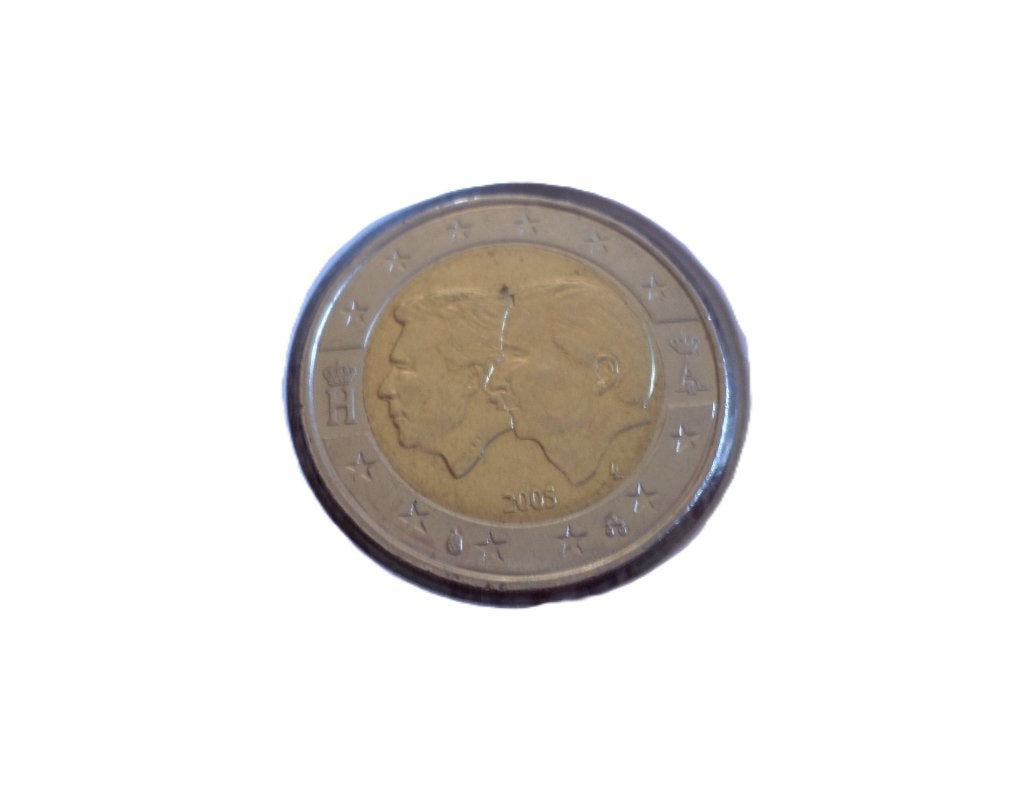 Belgique 2005 Union-belgo-Luxembourgeoise, Timbres & Monnaies, Monnaies | Europe | Monnaies euro, Envoi, Belgique, 2 euros, Monnaie en vrac