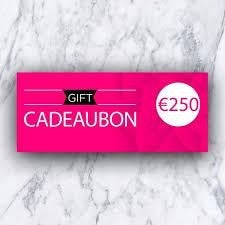 Cadeaubon itek, Cadeaubon, Warenhuis- of Winkelbon