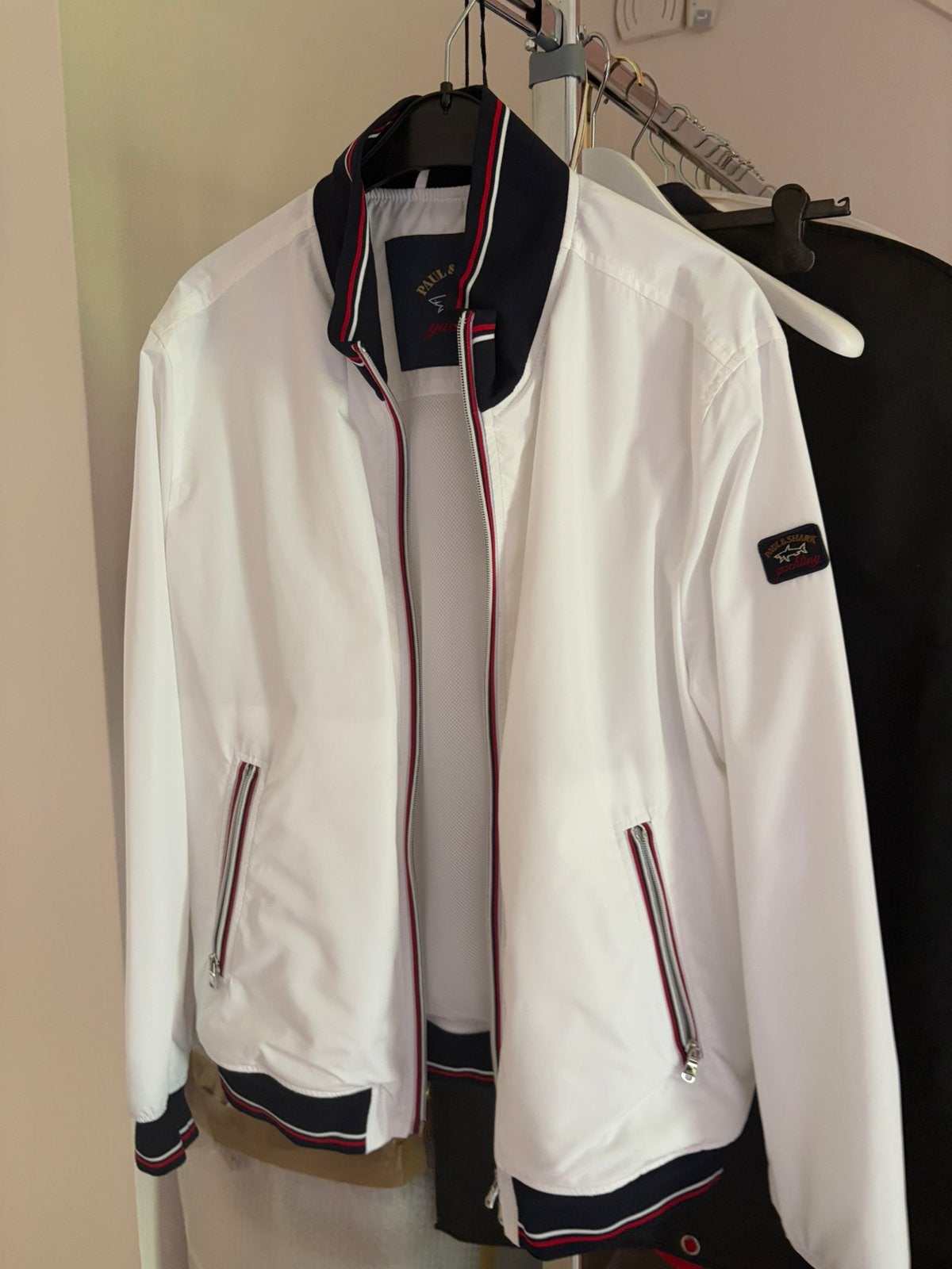 Paul & Shark bomber jacket M, Kleding | Heren, Jassen | Zomer, Ophalen of Verzenden, Nieuw, Maat 48/50 (M), Wit