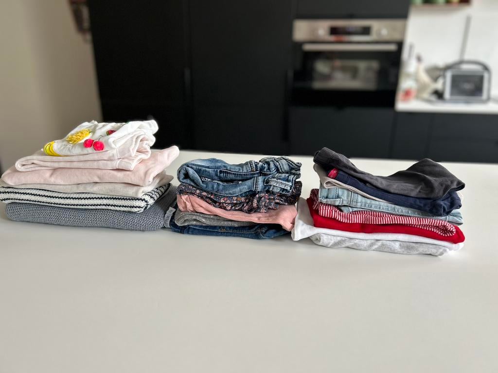 Lot kleding mt 74/80, Enlèvement ou Envoi, Utilisé, Taille 74
