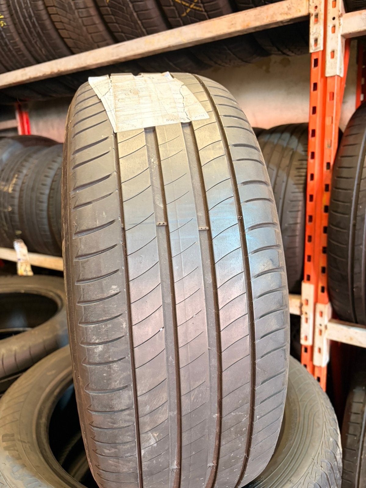 225 55r17 Michelin avec montage et équilibrage, Ophalen, Gebruikt