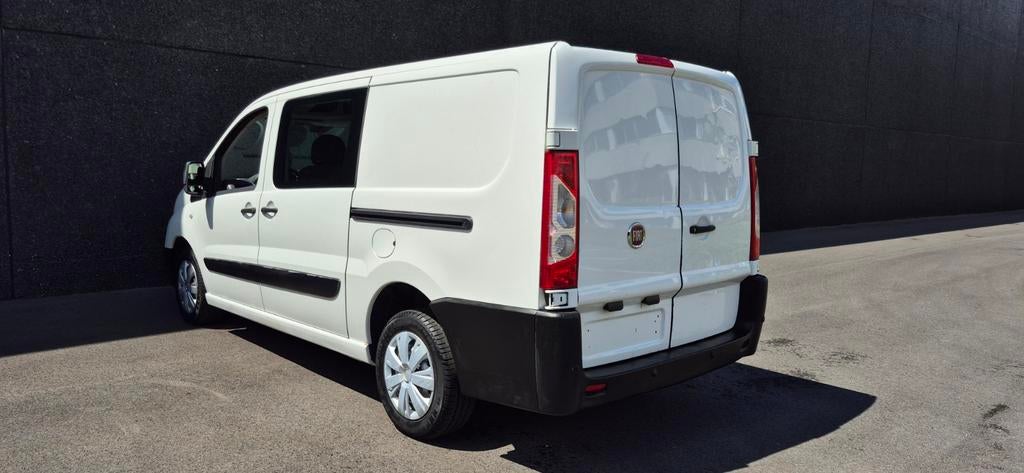 Fiat Scudo 5-ZIT *DUBBELE CABINE/SCHUIFDEUR*, Auto's, Bedrijf, Te koop