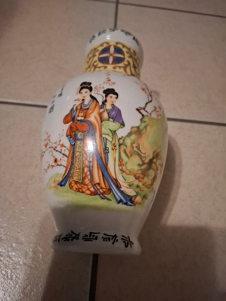 Chinese vaas, Ophalen, Wit, Nieuw, Overige materialen
