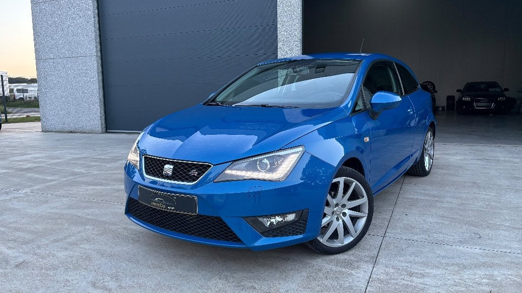 Seat Ibiza FR 1.2 Benzine Euro 5 van 2012 met 107.000 km, Voorwielaandrijving, Euro 5, Stof, Zwart
