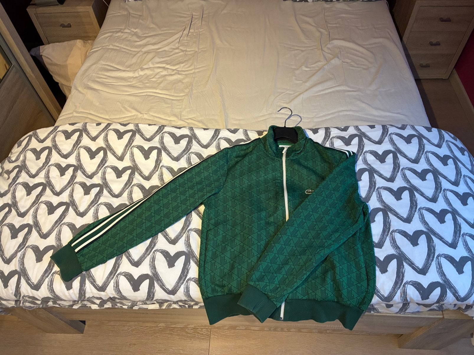 Veste de survêtement Lacoste Paris Jaquard, Enlèvement ou Envoi, Comme neuf