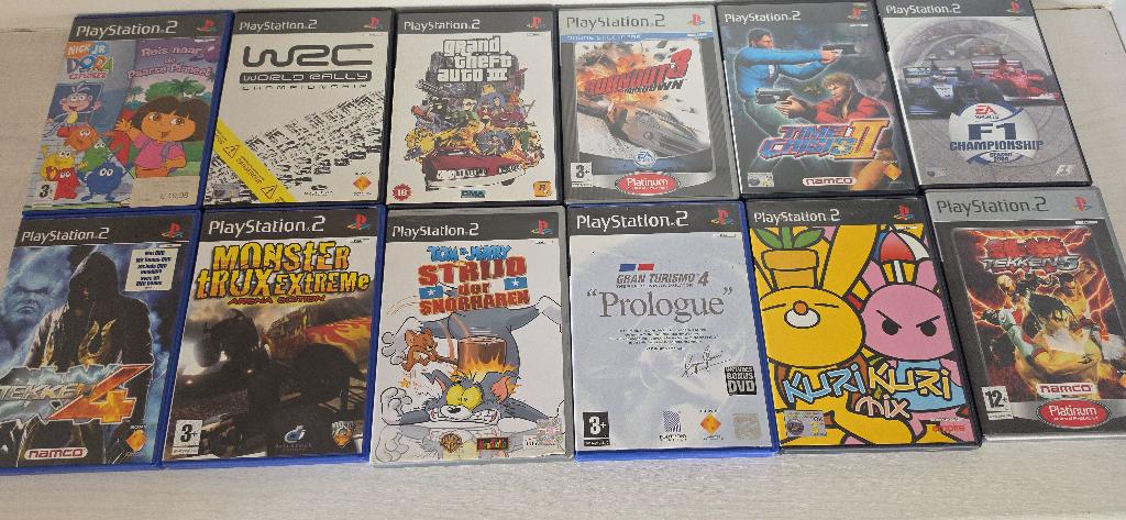 12 ps2 spellen. Met buzz quiz + controllers, Games en Spelcomputers, Games | Sony PlayStation 2, Ophalen