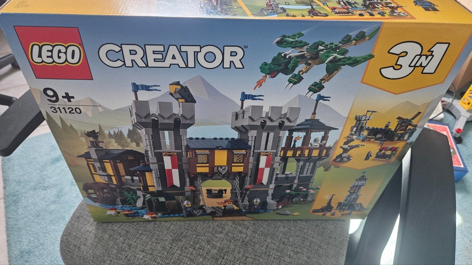 Lego 31120 middeleeuws kasteel NIEuW, Enlèvement ou Envoi, Lego, Ensemble complet, Creator