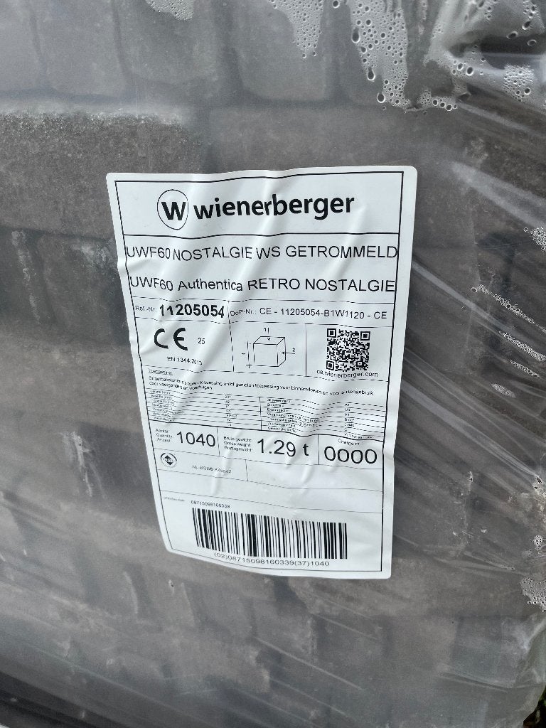 Kleiklinker Wienerberger Authentica Retro Nostalgie, Ophalen, Nieuw, 10 m² of meer, Klinkers
