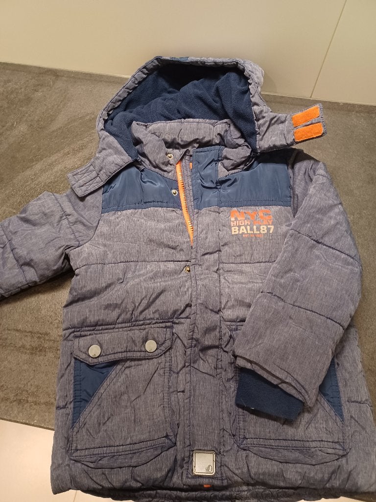 Winterjas jongens maat 110, Kinderen en Baby's, Kinderkleding | Maat 110, Ophalen, Gebruikt, S oliver, Jongen