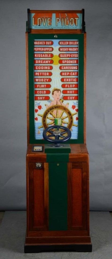 Mutoscope love pilote,machine d'arcade 1940, Ophalen, Nieuw