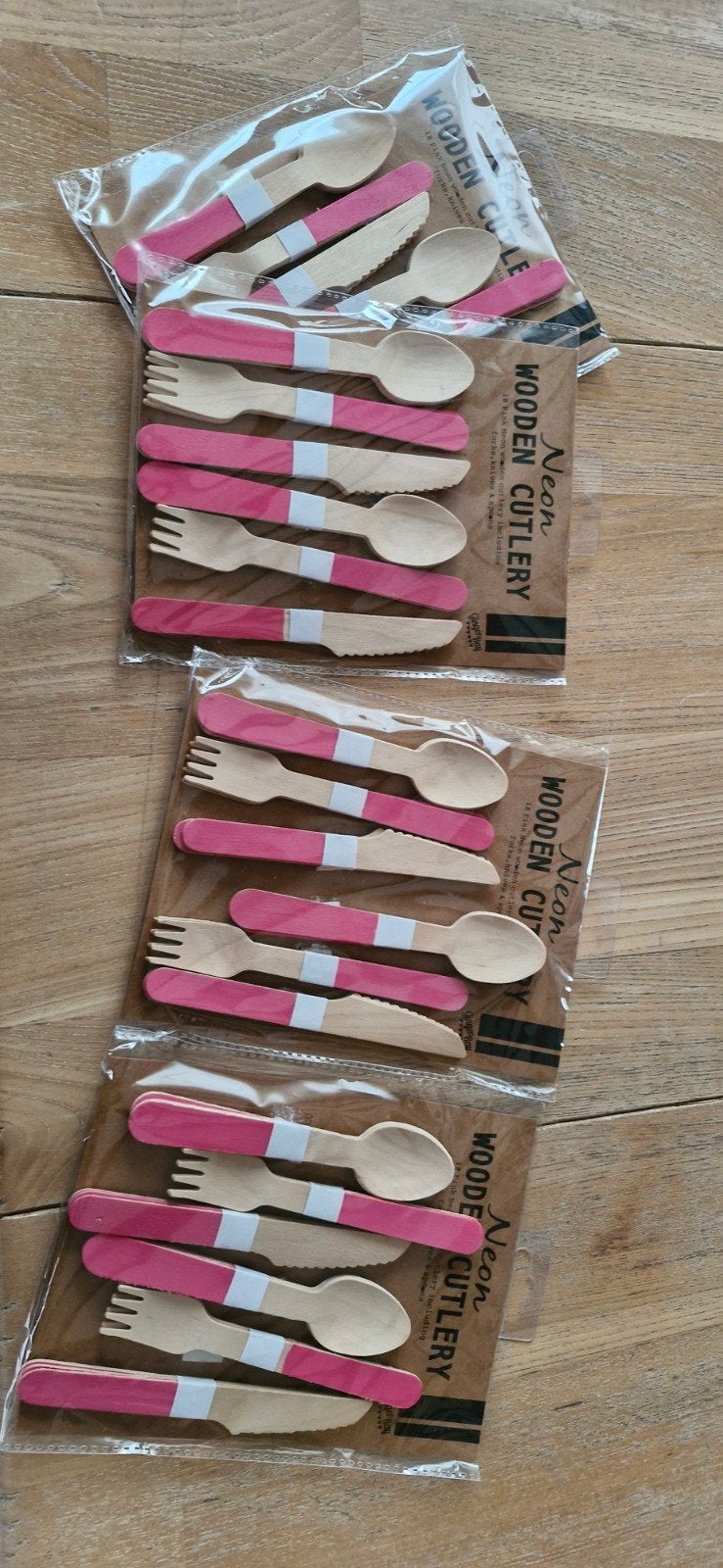 houten bestek, Ophalen of Verzenden