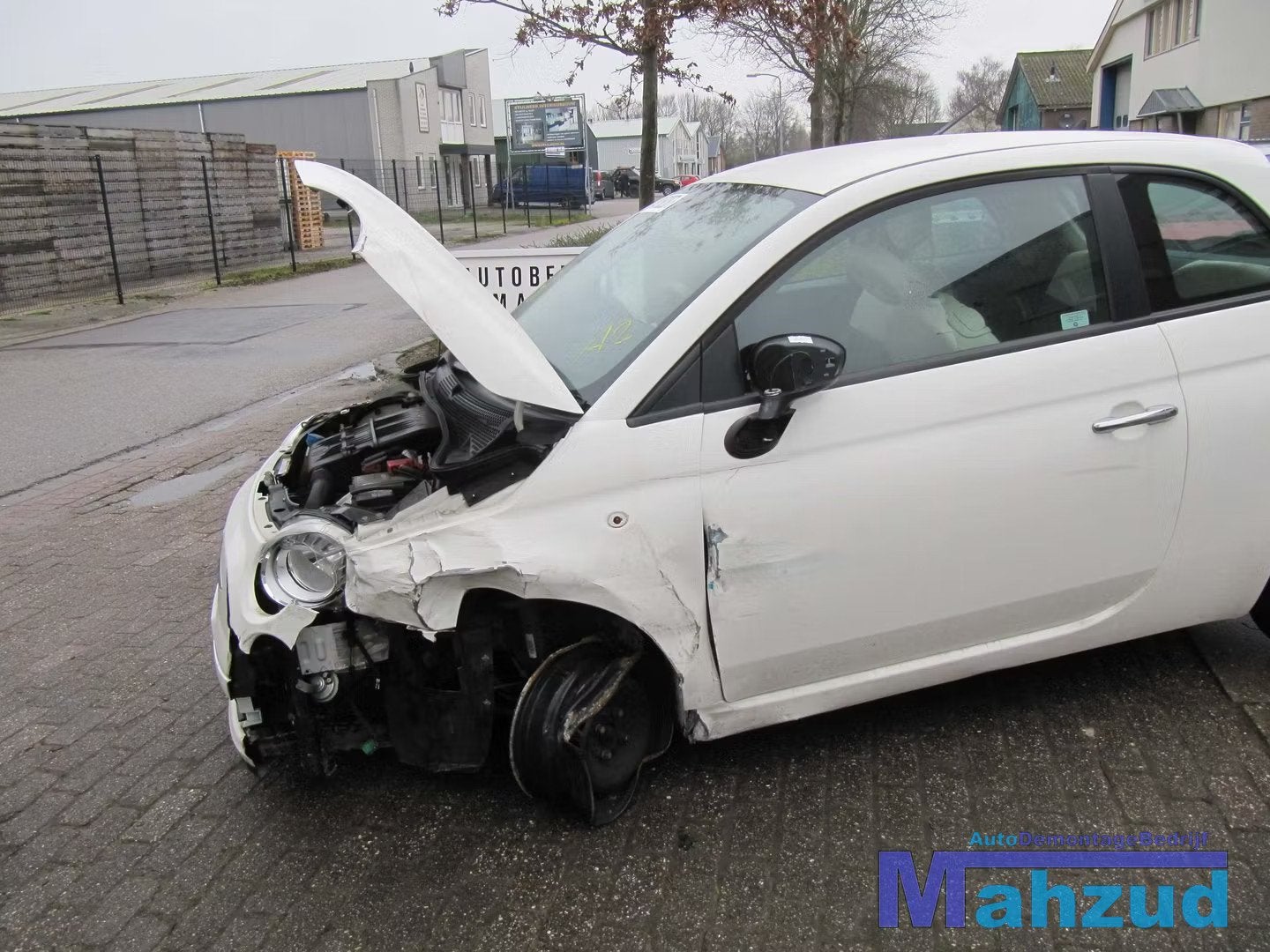 2012 FIAT 500 plaatwerk carrosserie dak stijl dorpel portier, Info@fabrikant.eu, Fabrikantstraat 1
1000 AA  Amsterdam, NL, Motorkap