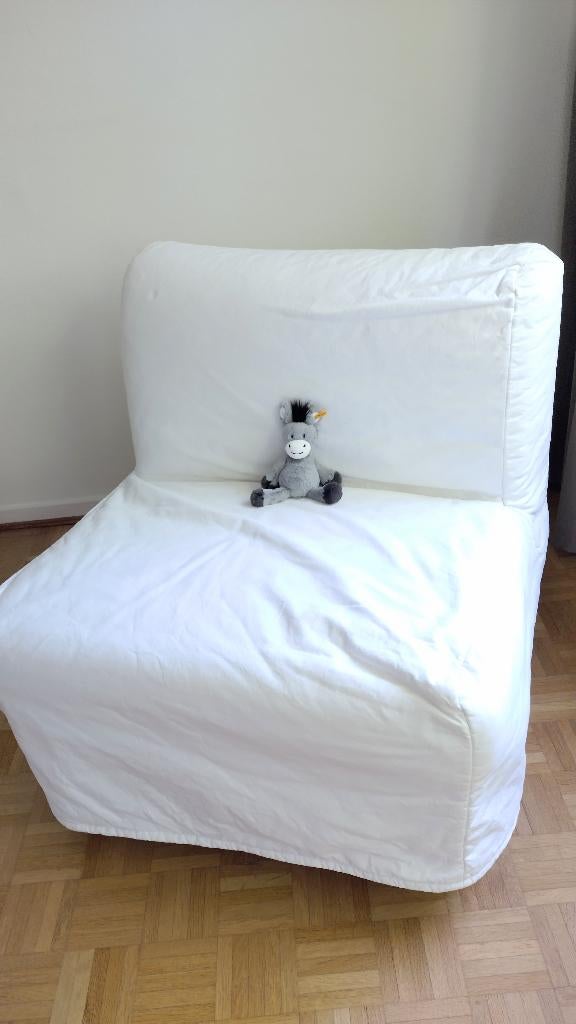 Ikea converteerbare fauteuil, 1 zitplaats, staat als nieuw, Ophalen, Zo goed als nieuw, 75 tot 100 cm