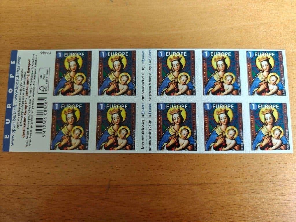 kerstzegels - 2019 -OBP 171 -  Europa tarief 1, Kerst, Frankeerzegel, Ophalen of Verzenden, Zonder stempel