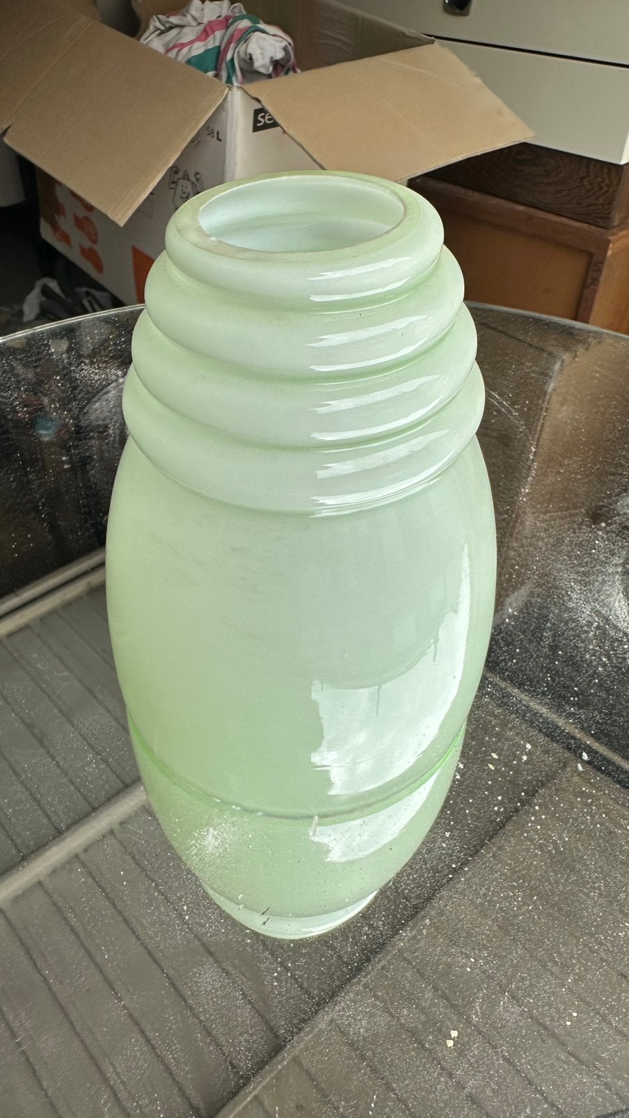 Thabur Art Déco, Enlèvement ou Envoi, Comme neuf, Vert