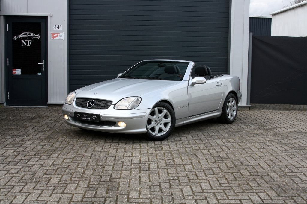 gezocht mercedes slk R170, Autos, Euro 2, Argent ou Gris, Achat, Cabriolet