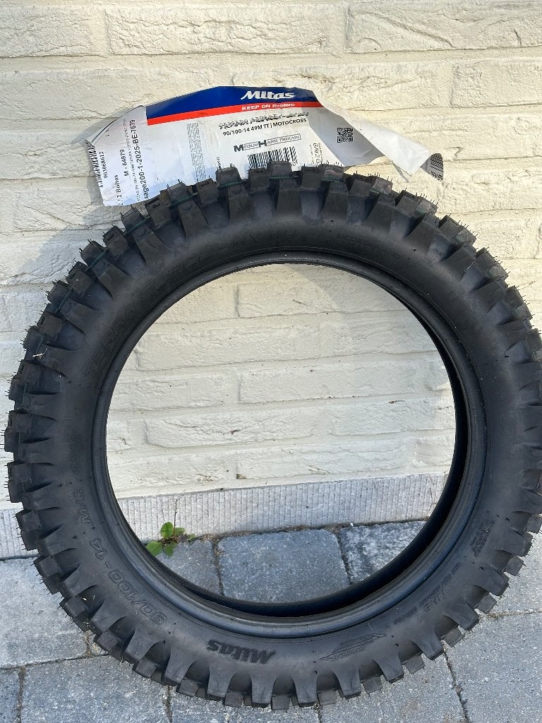 Crossband 14inch 90/100 14 Terraforce, Fietsen en Brommers, Ophalen, Nieuw, Overige typen
