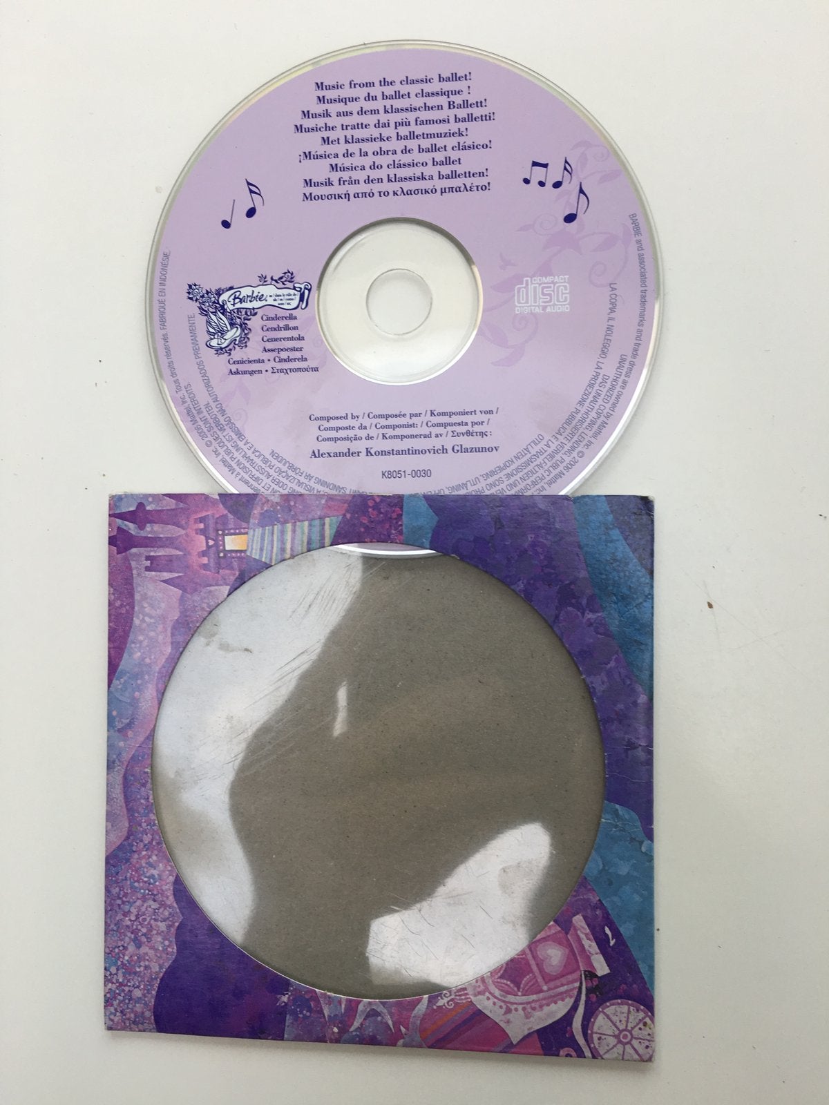 CD Barbie Assepoester met klassieke balletmuziek, Ophalen of Verzenden, Nieuw, Overige typen