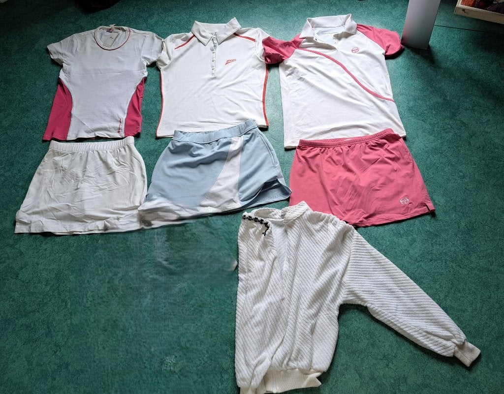 Designer tenniskleding voor meisjes van 14-160 cm, Ophalen of Verzenden, Zo goed als nieuw, Kleding, Overige merken
