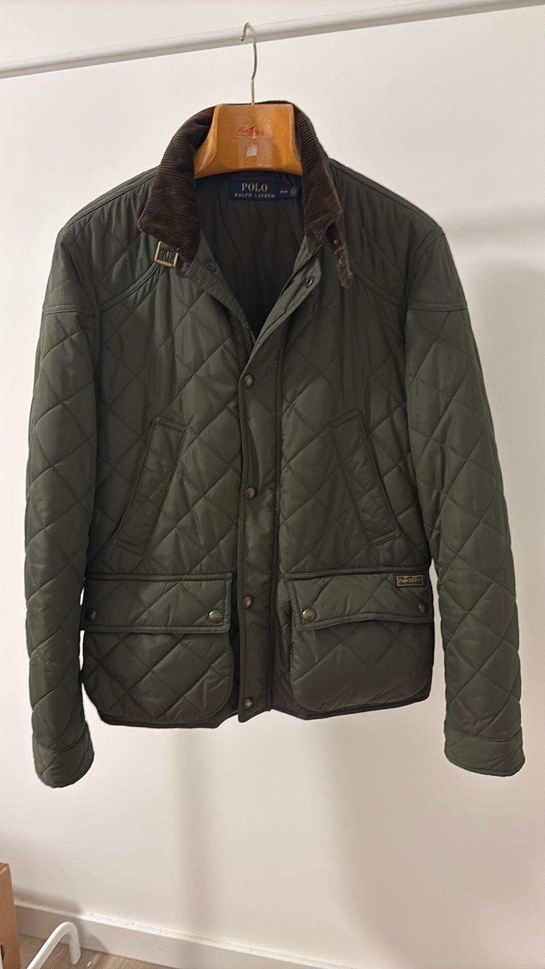 Ralph lauren polo jas kleur groen, Ophalen of Verzenden, Zo goed als nieuw, Groen