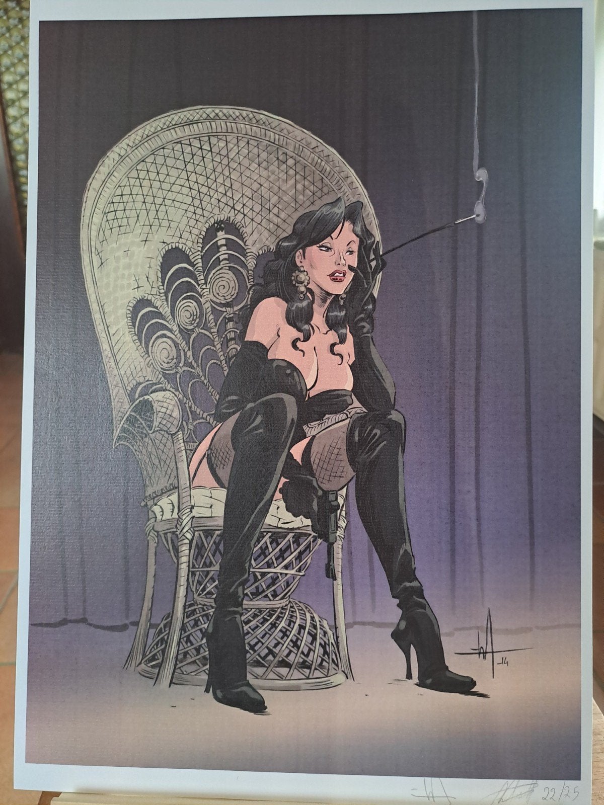Chastity Blaze 2 gelimiteerde prenten van Mika en Nihoul, Livres, BD, Enlèvement ou Envoi