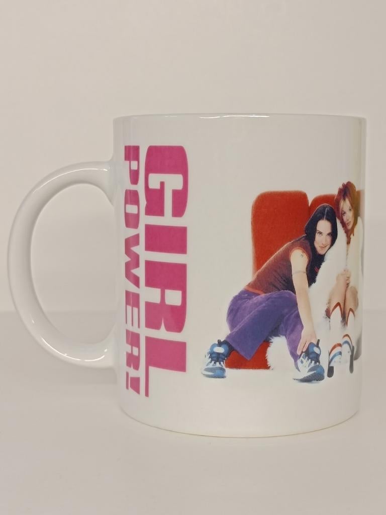 Spice Girls Girl power vintage 90's mok, Verzamelen, Ophalen of Verzenden