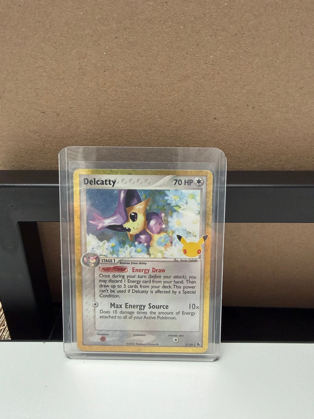 Delcatty 30th Celebration Pokemon, Hobby en Vrije tijd, Ophalen, Zo goed als nieuw