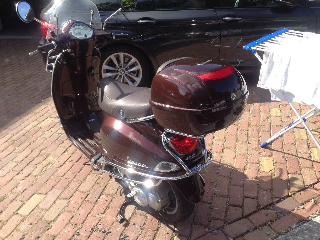 Vespa LX touring 50cc, Fietsen en Brommers, Scooters | Vespa, Ophalen, Gebruikt, Klasse B (45 km/u), Benzine