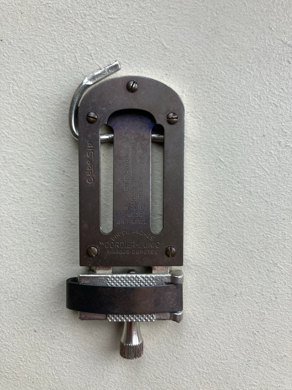 Riettrimmer voor klarinet, Ophalen of Verzenden, Zo goed als nieuw, Metaal, Bes-klarinet