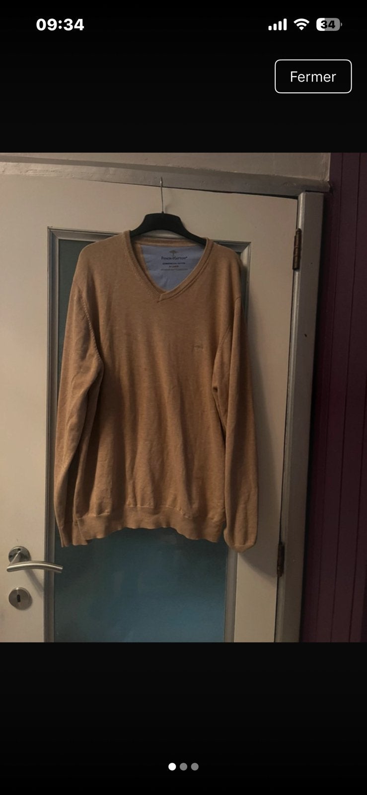 Ce pull col V Fynch-Hatton   stylée à un confort maximal., Enlèvement ou Envoi, Comme neuf
