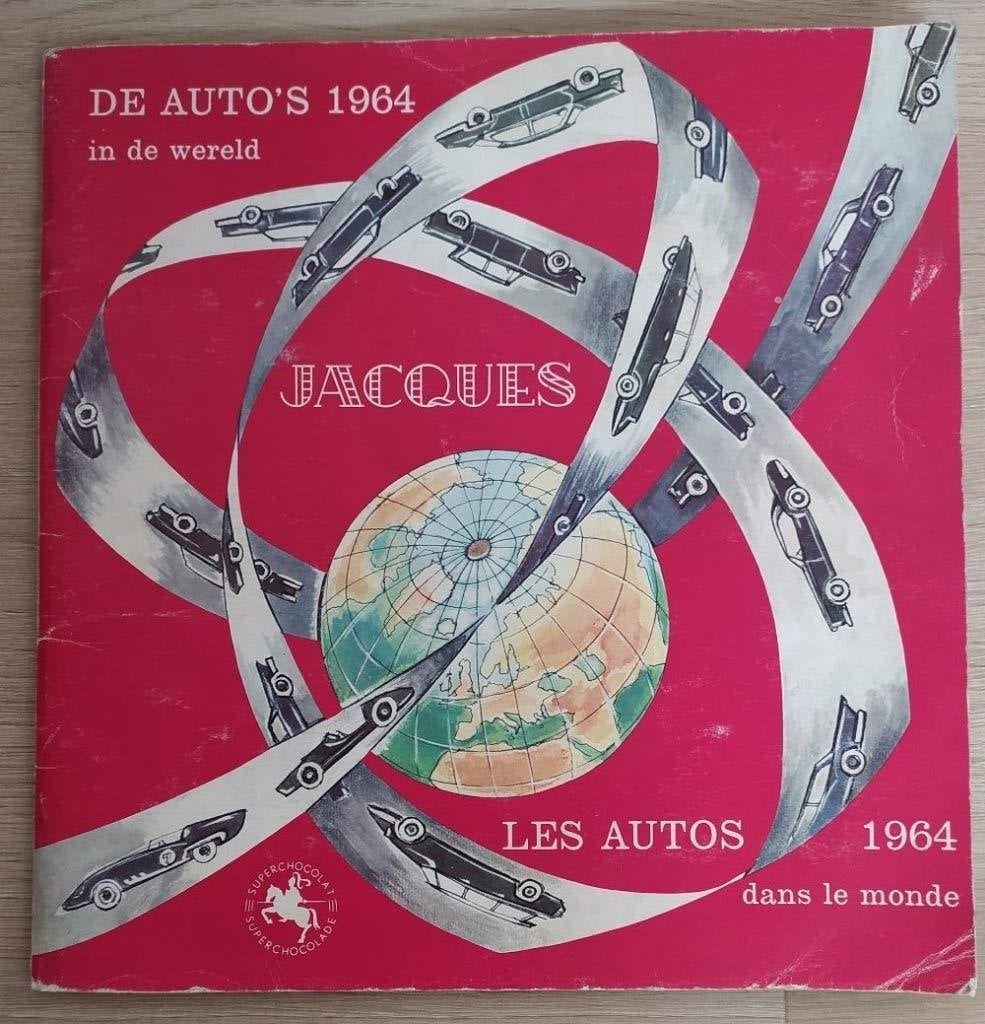 Jacques prentenalbum De Auto's 1964 in de wereld, Ophalen of Verzenden, Prentenboek