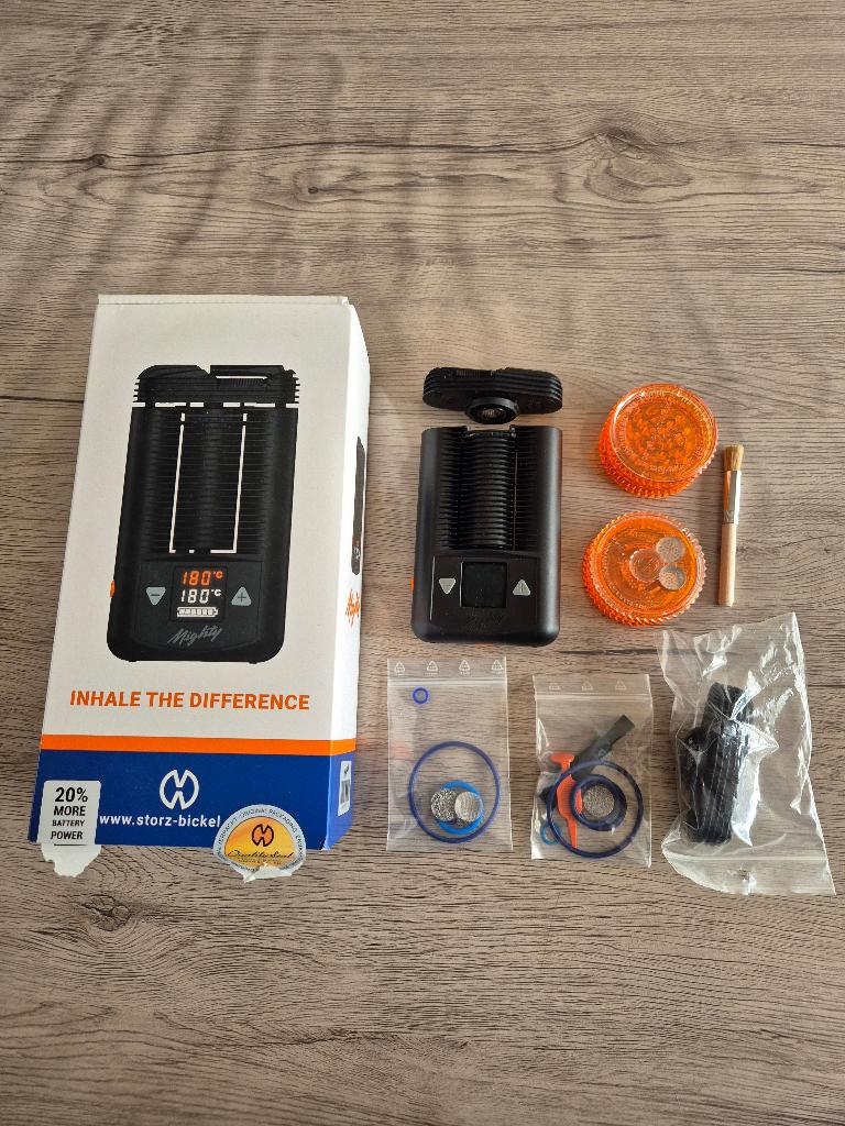 Storz&Bickel Mighty Vaporizer (aroma- en fytotherapie), Elektronische apparatuur, Persoonlijke Verzorgingsapparatuur, Ophalen of Verzenden