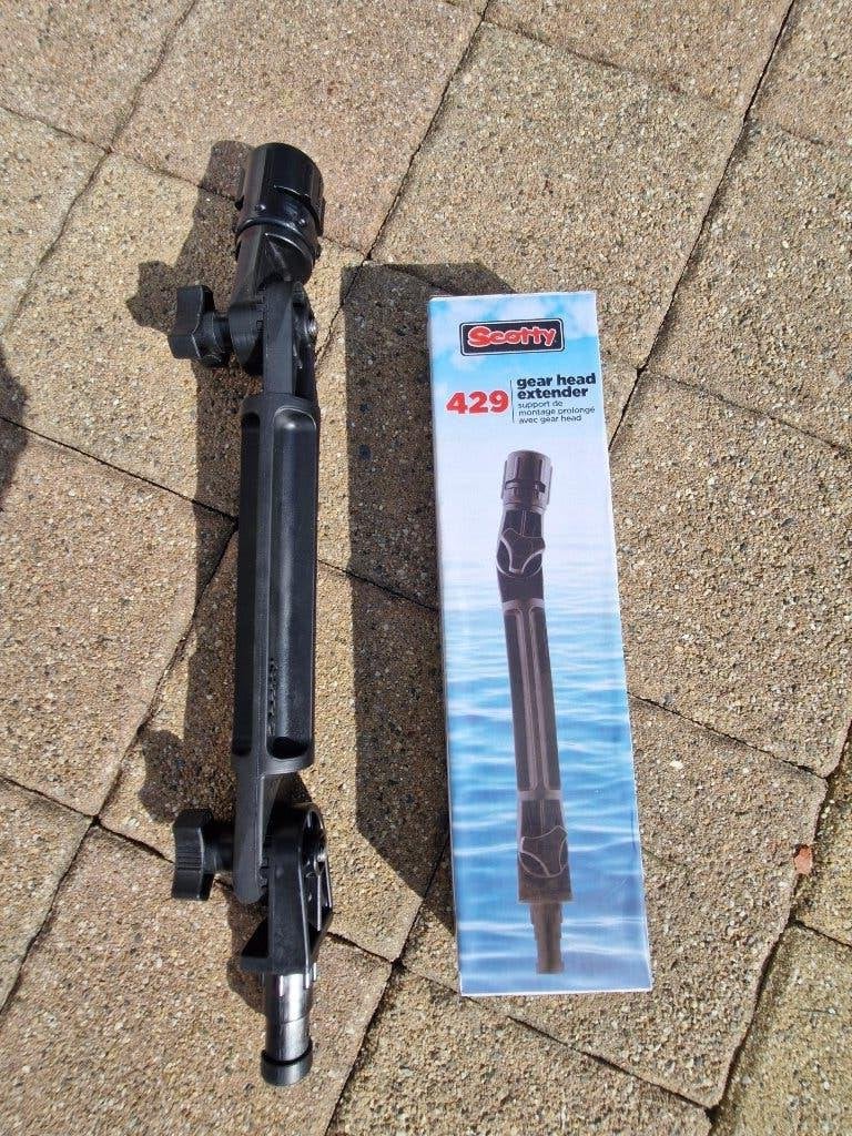 Scotty 429 Gear Head Extender - voor bellyboot (nieuw), Enlèvement ou Envoi, Comme neuf, Autres types