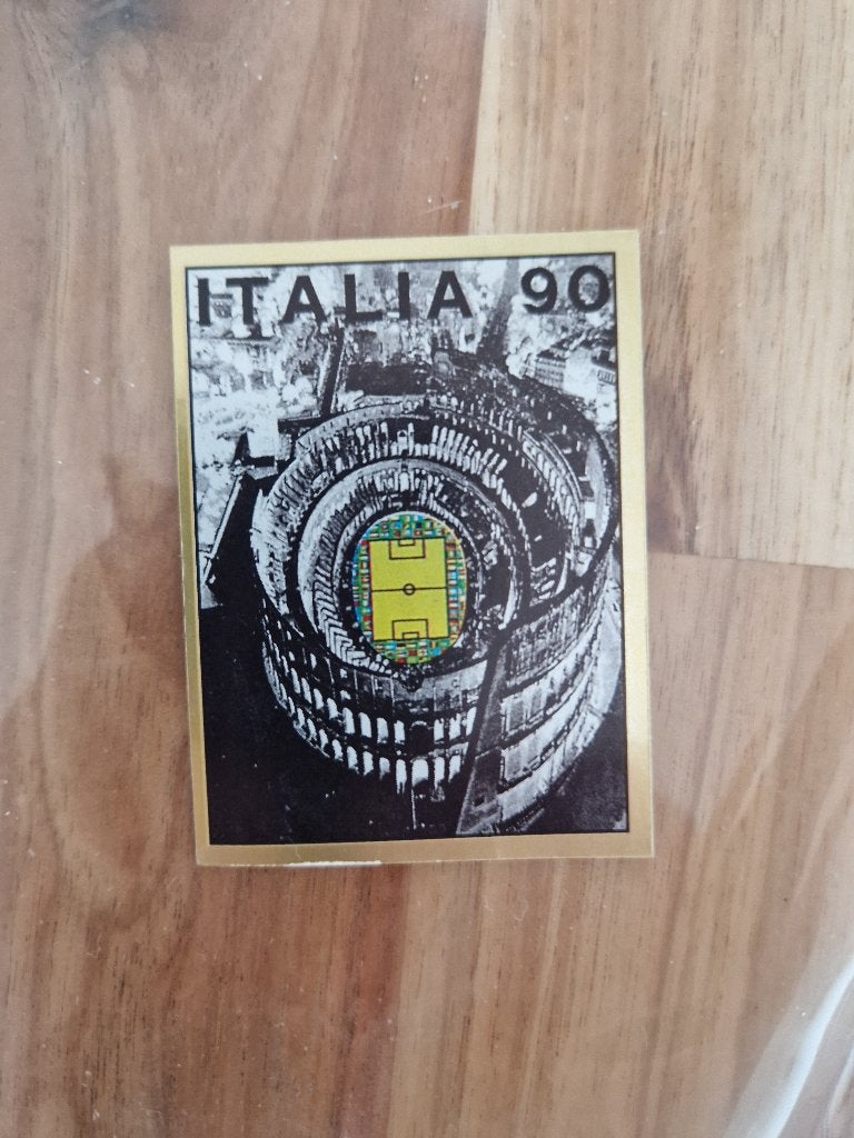 Panini Italia 90 n3, Verzenden, Gebruikt, Sticker