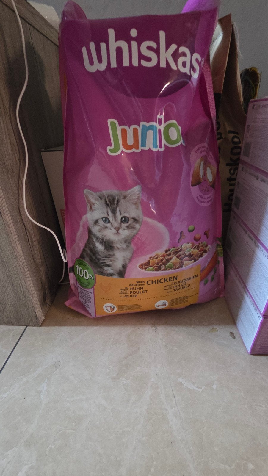 Kitten brokken+natvoer, Animaux & Accessoires, Bacs à litière, Enlèvement