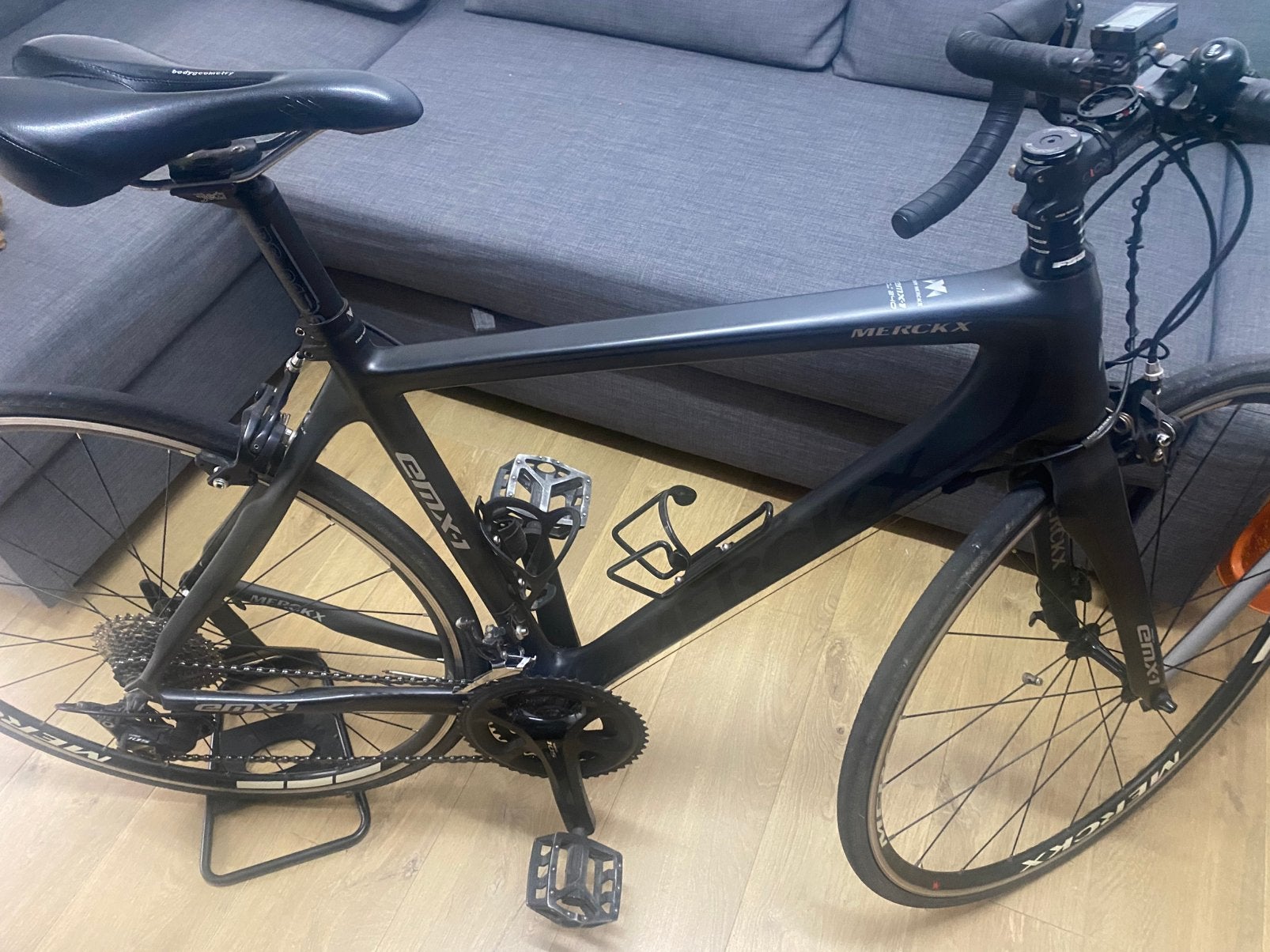 Koersfiets merckx. Emx-1., Vélos & Vélomoteurs, Autres marques, Frein sur jante, Comme neuf, Enlèvement