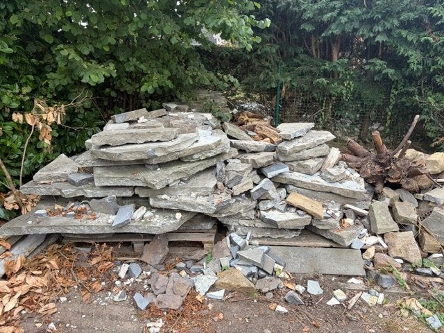Cassons à vendre, Ophalen, Beton
