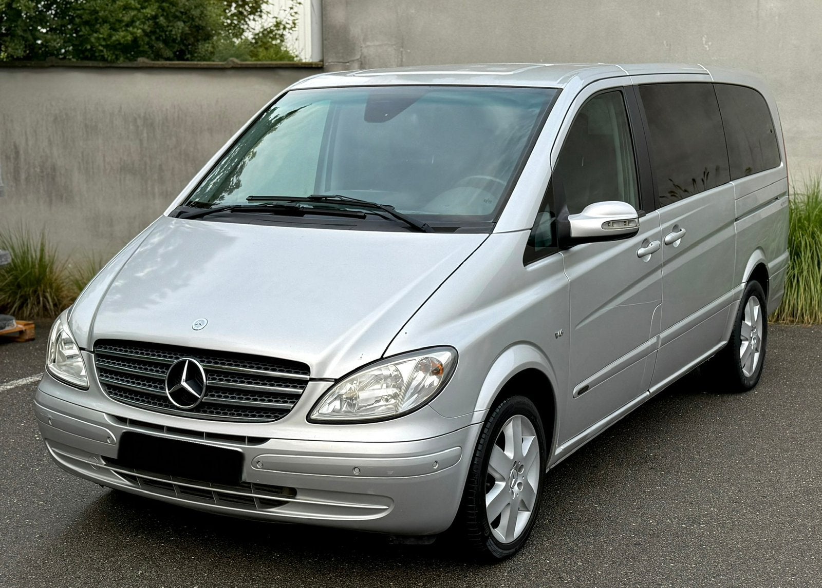 Mercedes Viano 3.0cdi V6 - 204 pk Automaat-Dubbel cabine, Auto's, Automaat, Zwart, Leder, Bedrijf