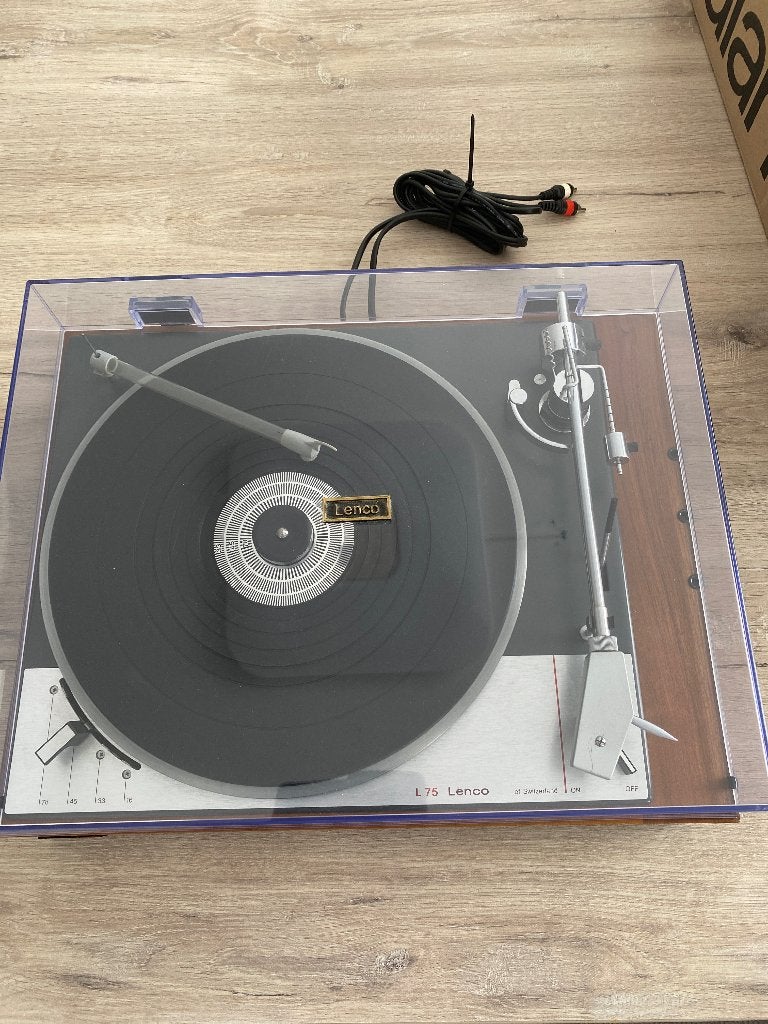 Lenco L75 Vintage en Legendarische, TV, Hi-fi & Vidéo, Enlèvement, Reconditionné, Tourne-disque