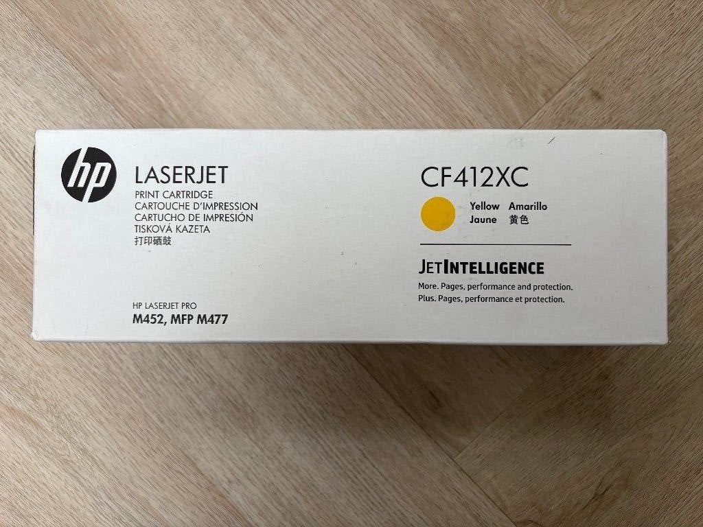 Nieuwe originele toner HP CF412XC (HP 410X) grote capaciteit, Computers en Software, Printerbenodigdheden, Ophalen of Verzenden