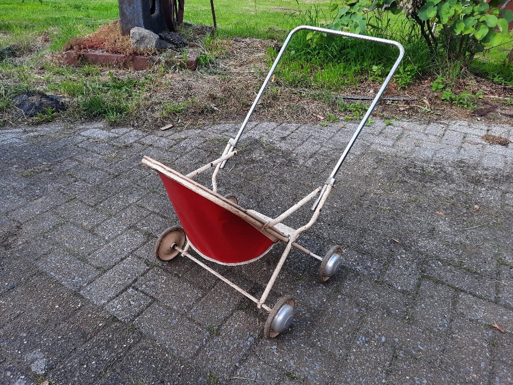 vintage poppenwagen buggy, Ophalen, Gebruikt, Overige typen
