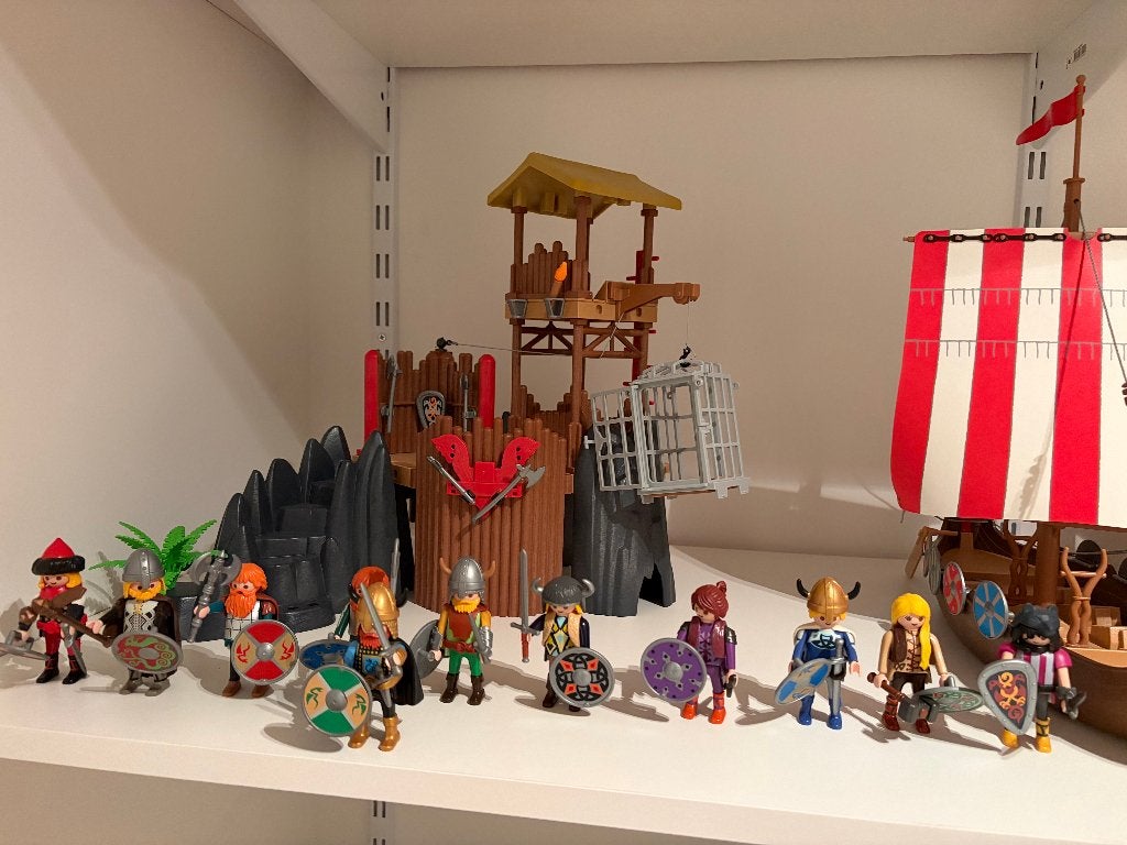playmobil Vikings, Kinderen en Baby's, Complete set, Ophalen of Verzenden, Zo goed als nieuw, Boot/Schip