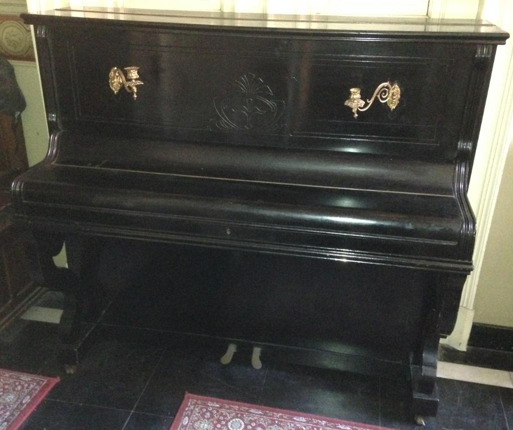 WANDPIANO, Ophalen, Gebruikt, Zwart, Piano