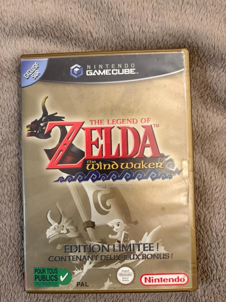 Zelda Wind Waker edition limitée, Consoles de jeu & Jeux vidéo, Jeux | Nintendo GameCube, Enlèvement ou Envoi, Utilisé
